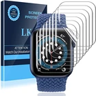 Гидрогелевая пленка без пузырьков для iwatch Apple Watch серии 7 41 мм 45 мм прозрачная для Apple Watch SE 4 5 6 3840 мм 4244 мм