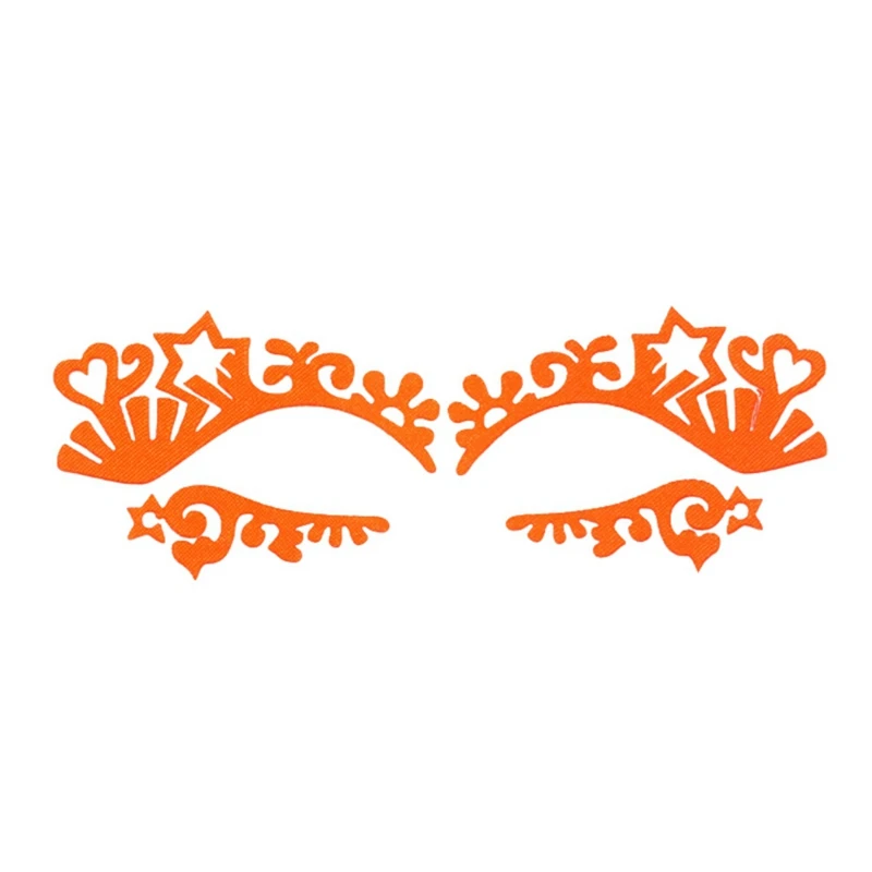 Красочные Т сценические Подиумные глазные наклейки для лица s украшения подходят