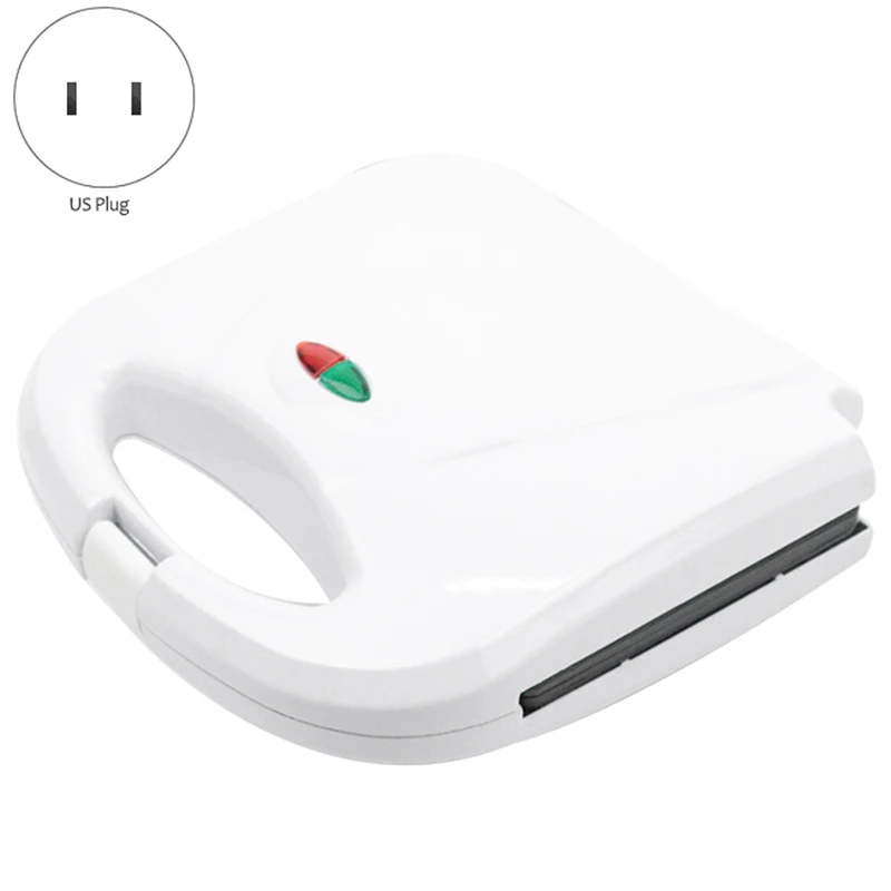 Домашний автоматический тостер с двойным обогревом 750 Вт для завтрака сэндвич