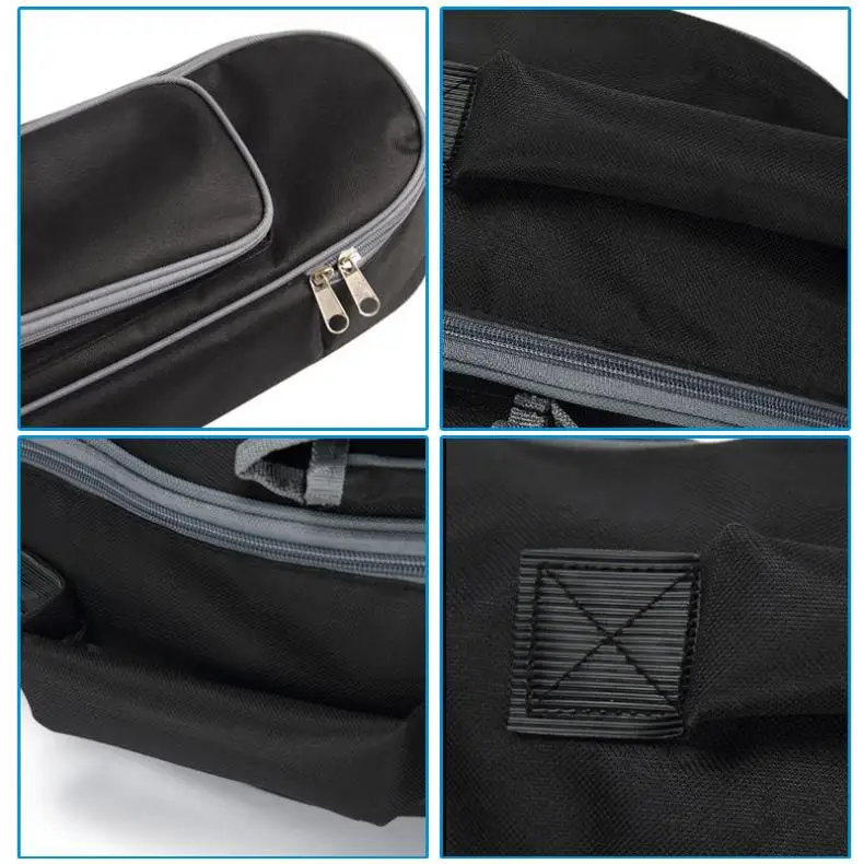 

41 Inch Oxford Fabric Guitar Case Gig Bag Double Straps Padded 10mm Cotton Soft Waterproof Backpack