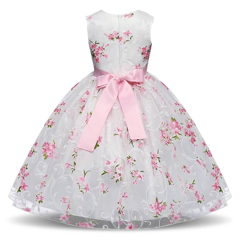 My Princess Dresses Children Halloween Party Costume Kids Birthday Dress Girls Holiday Snowflake Clothes Vestido Infantil | Детская