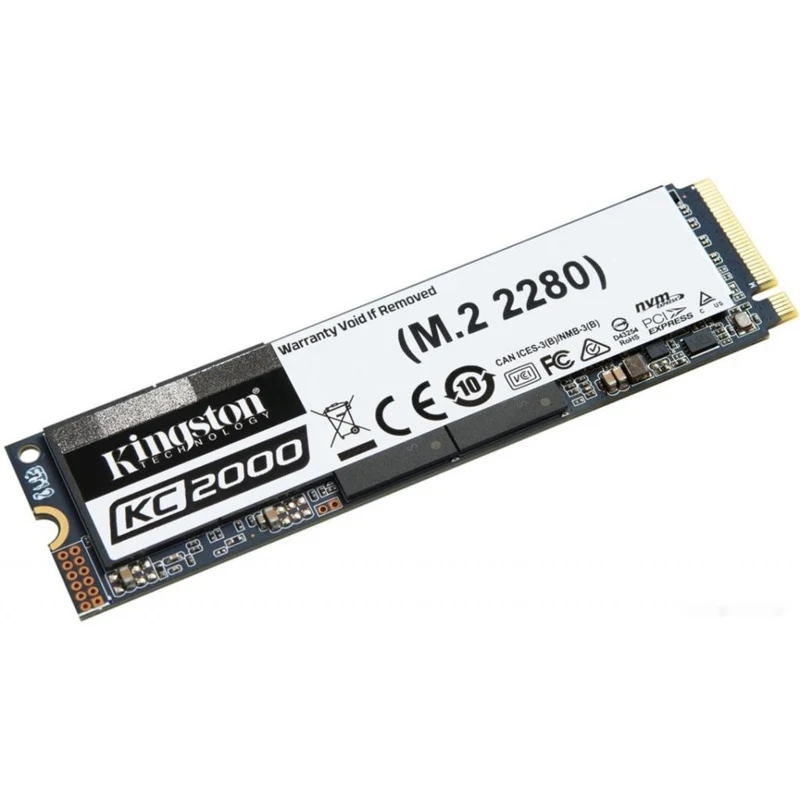 Твердотельный накопитель Kingston KC2000 SKC2000M8/500G SSD M.2 500GB PCI-Ex4 | Компьютеры и офис