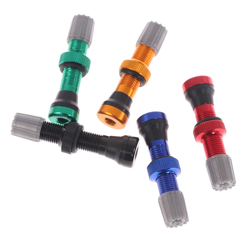 

1pc Tubeless Valve Bicycle Valve for Road Bicycle Tubeless Tires Brass Core Alloy Bicycle Tire Accessories