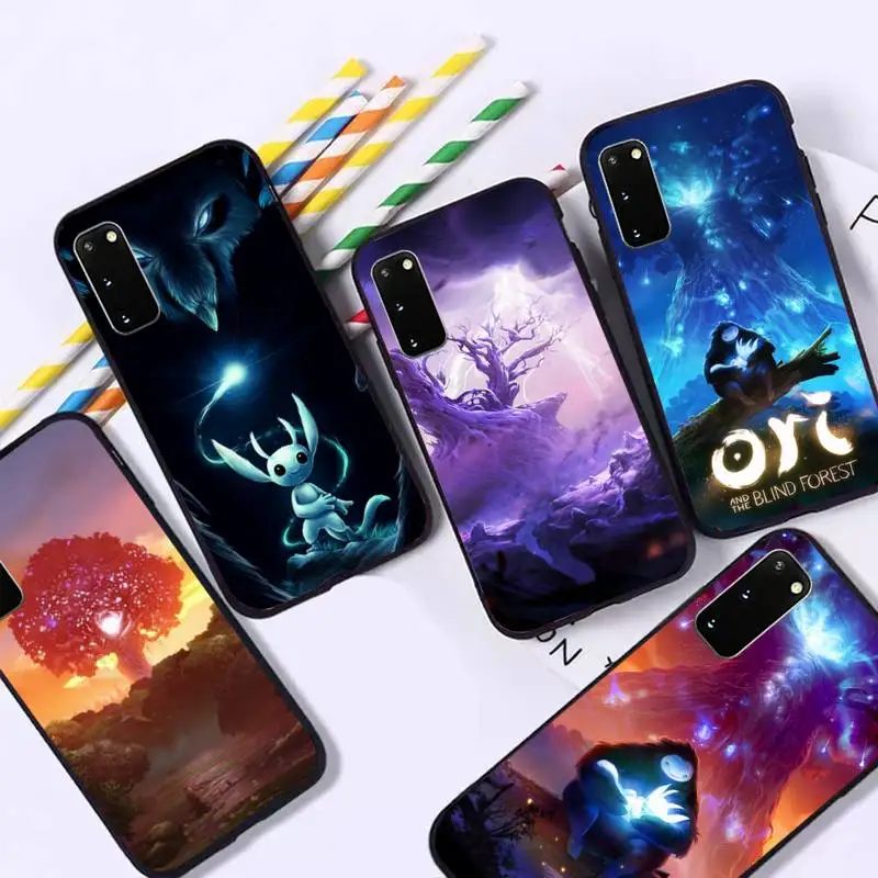 

Ori And The Blind Forest Phone Case For Samsung Galaxy A21S A31 A32 A20RE A51 A52 A71 5G A72 A80 A91 S10 Lite Black Soft Cover
