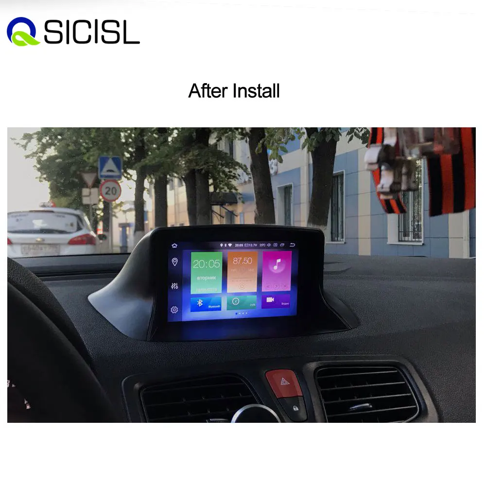 PX6 4+64GB Андройд 9 0 Магнитола для рено меган 3 / Fluence 2009 2015 автомагнитола dvd gps плеер