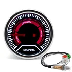 Манометр AFR с дымчатой поверхностью 52 мм соотношение воздуха и топлива с узким диапазоном кислорода O2 0258006028 гоночный манометр для автомобильного указателя 12 В