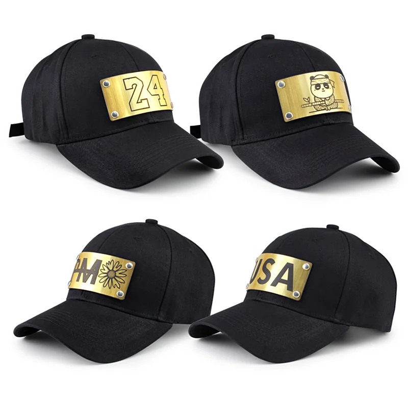 Хлопковая бейсболка на заказ Мужская и Женская Популярная шапка уличная