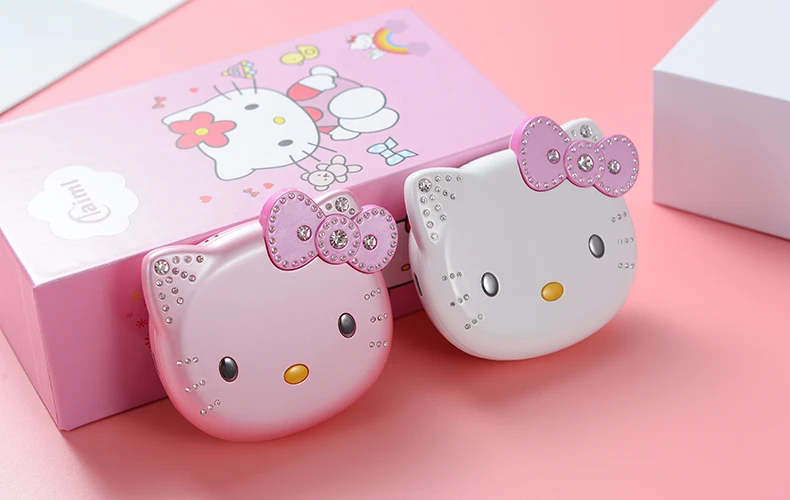 Милый мини-телефон hello kitty для девочек K688+ четырехдиапазонный флип-мобильный телефон с мультяшками разблокированный детский мини-телефон с двумя sim-картами