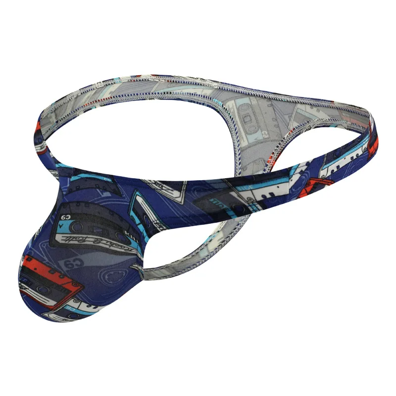 Мужские сексуальные стринги G забавное мультяшное нижнее белье трусы для геев