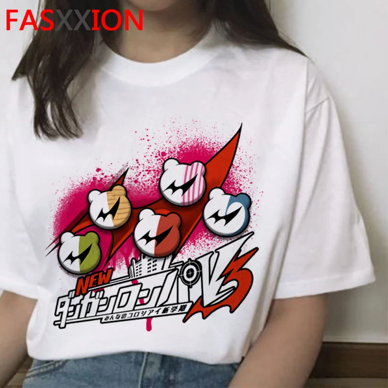 

danganronpa v3 ouma kokichi summer top men streetwear japanese print grunge clothes t shirt vintage