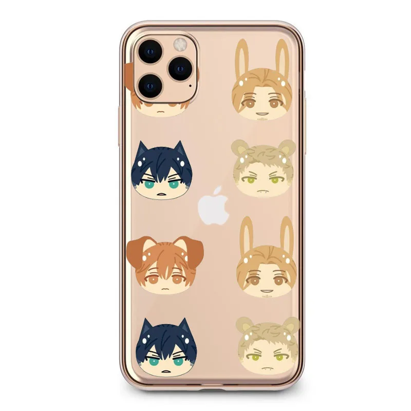 Мягкий чехол для телефона в японском стиле аниме с музыкой геев iPhone 11 Pro Max 8 7 6 Plus 5