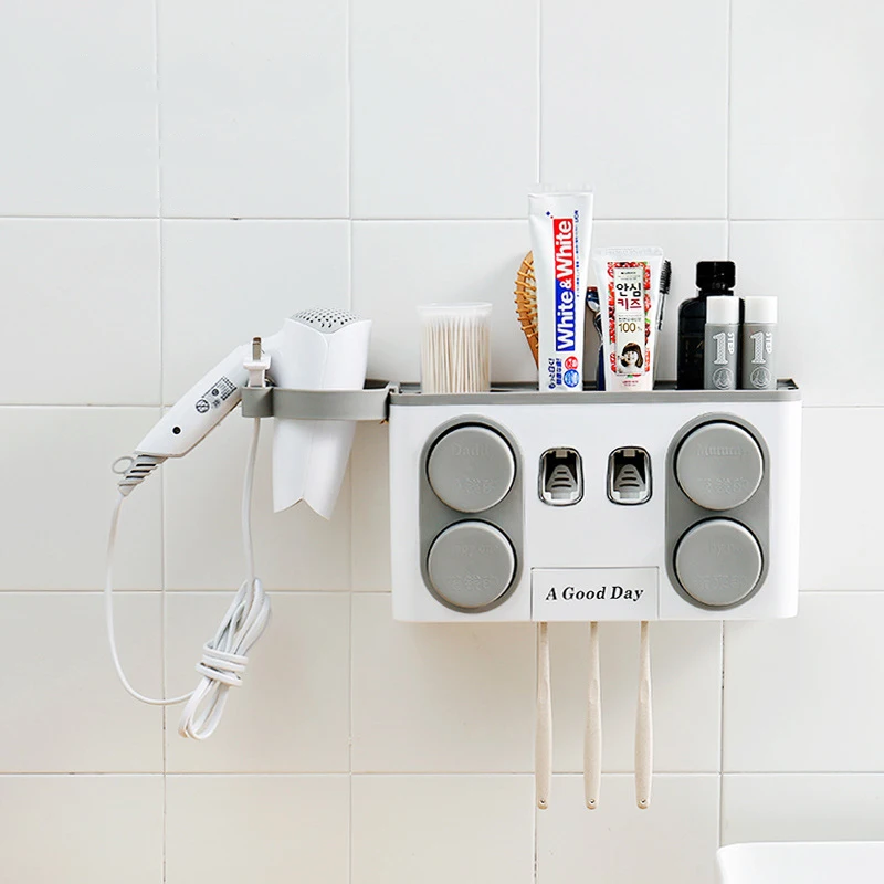 Пластиковая настенная треугольная стойка для ванной кухни полка без винта