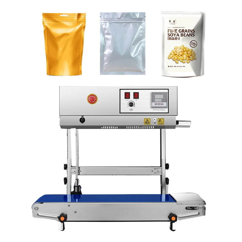 

Commercial Automatic Plastic Film Rice Bag Laundry Liquid Soap Packaging Bag Aluminum Foil Bag Sealing Machine
