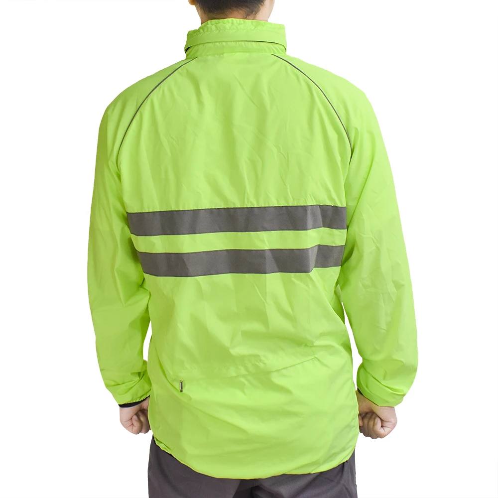 WOSAWE Hooded Sweater Cycling Jackets Caps Two Storage Pockets Water Repellent MTB Bike Downhill Women Men's Windbreakers