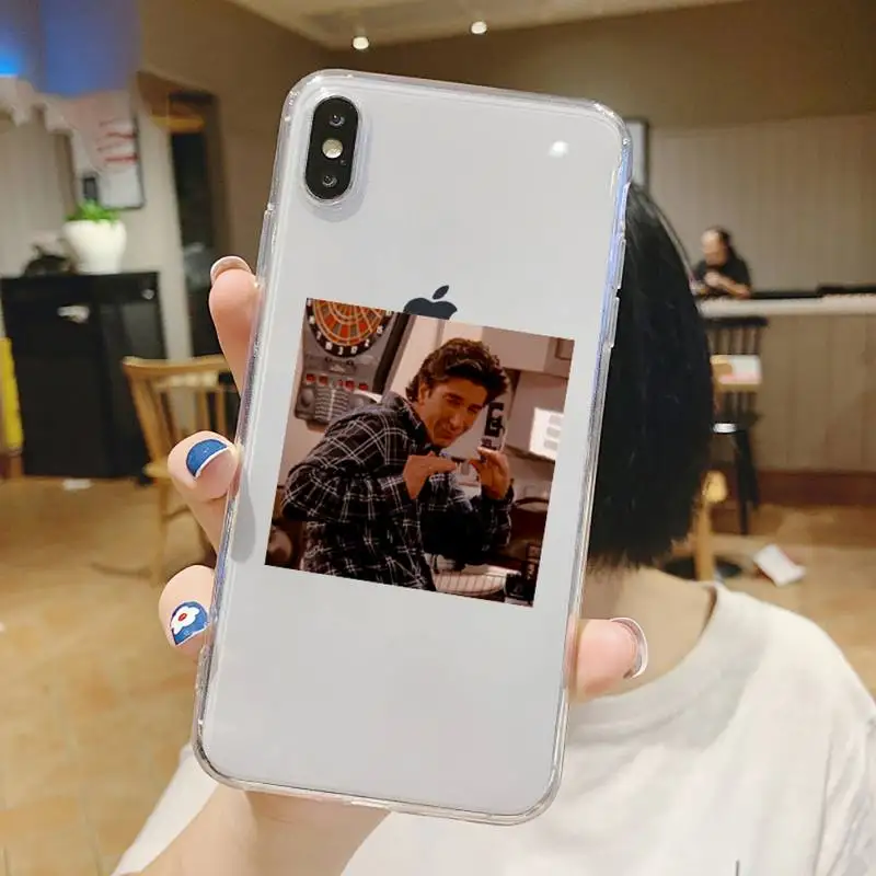

America friends tv show Phone Case Transparent for iPhone 6 7 8 11 12 s mini pro X XS XR MAX Plus