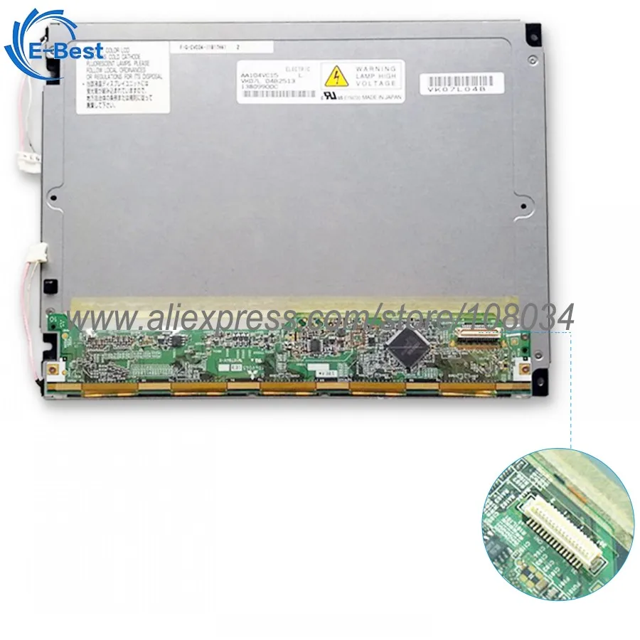 AA104VC15 10 4 дюйма 640*480 TFT промышленный ЖК-дисплей Панель | Компьютеры и офис
