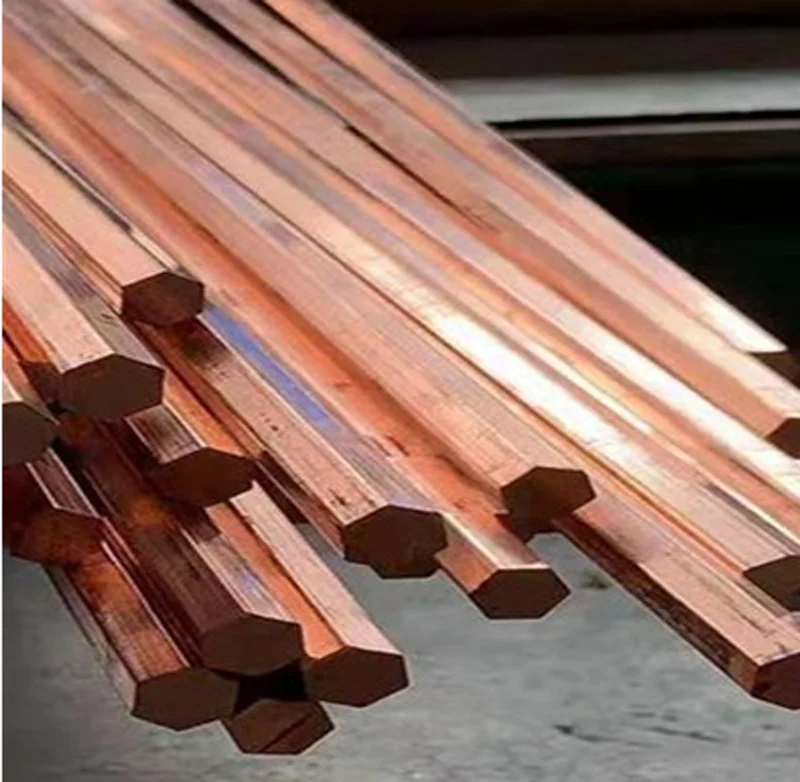 1 шт. 200 мм-300 мм Длинный T2 медный шестигранный стержень твердый cuprum stick 8 10 12 14 17 20 22 24