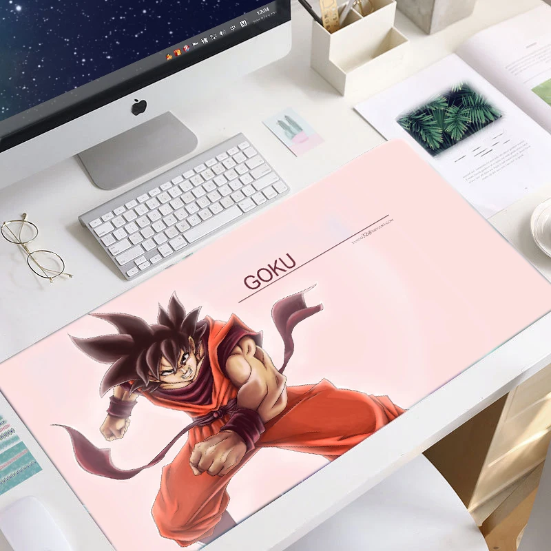 

Super DBZ RGB Gaming Mouse Pad Mousepad Mause Pad Anime Carpet Dragon Mouse Mat Gamer Balls Deskmat Large Pc Gamer Accessories