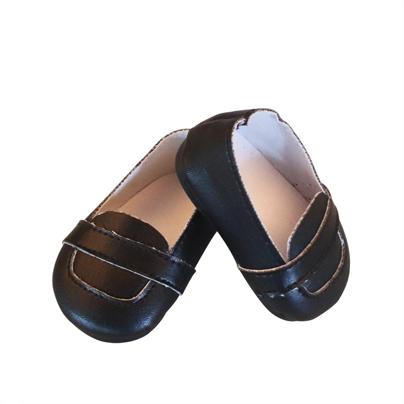 7 см кукла для отдыха из кожи Изящная обувь с круглым носком Обувь в горошек