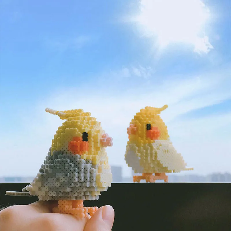 

1000pcs /Bag 2.6mm Mini Hama Beads kids toys Available Perler PUPUKOU Activity Fuse Beads