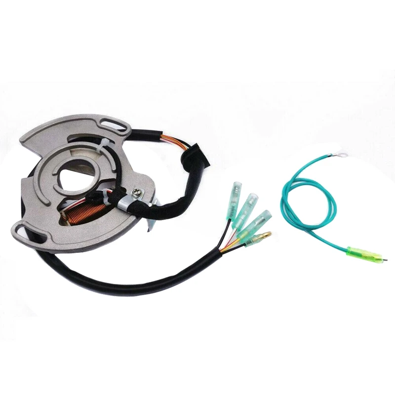 

Ignition Coil Spark Plug Voltage Regulator Rectifier & Stator Kit for Yamaha Blaster YFS200 97-01