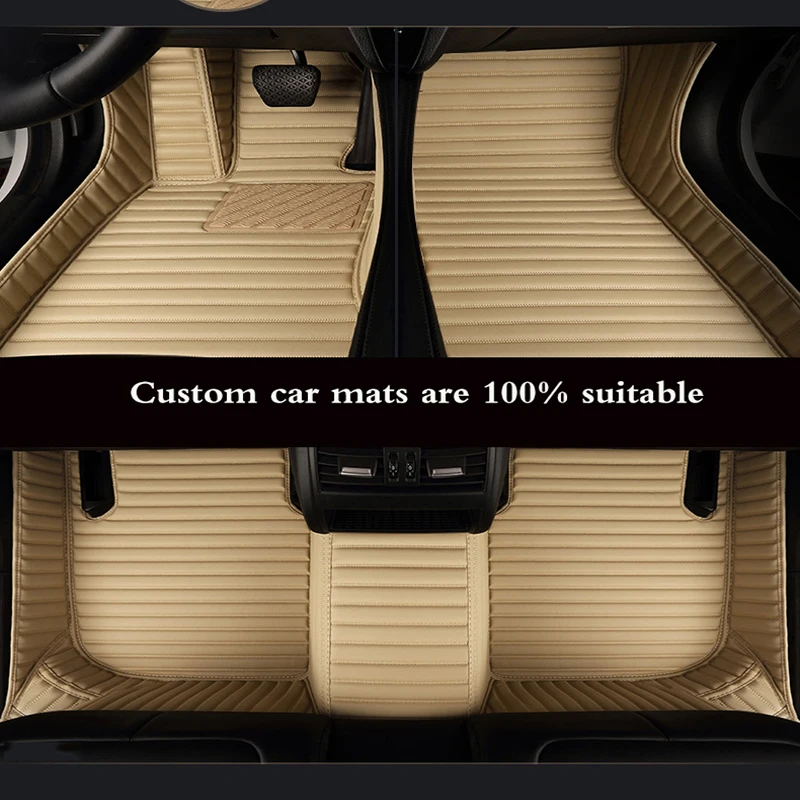 

leather car floor mats for Bentley ContinentalGT 2011 2012 2013 2014-2018 Custom foot Pads automobile carpet car cover