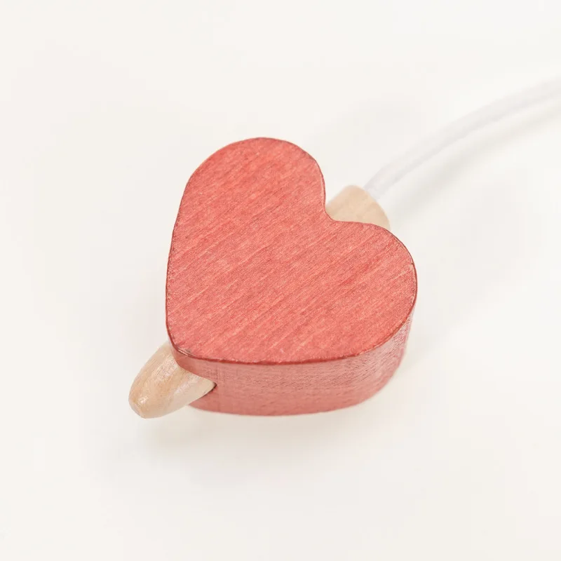 Деревянные бусины детские игрушки деревянные блоки геометрические формы познавательные Монтессори