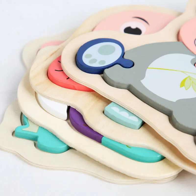 

Montessori Toys Educational Wooden Materials Toys for Children Early Learning Intelligence 3D Puzzle Preschool Teaching 0059