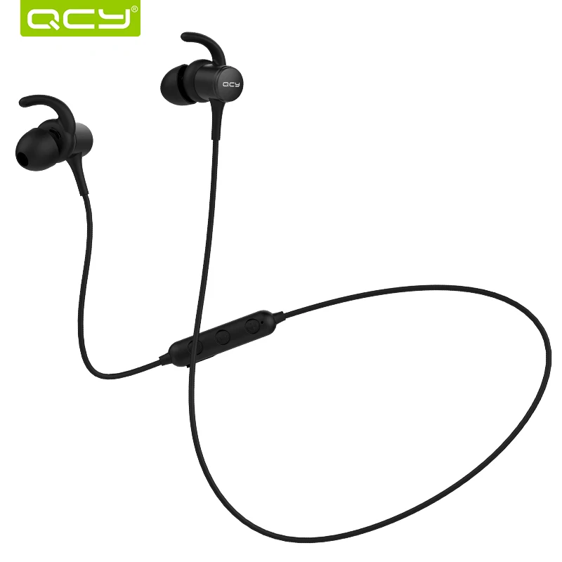 QCY M1S магнитные беспроводные Bluetooth наушники V4.2 чип IPX5 спортивные для бега с