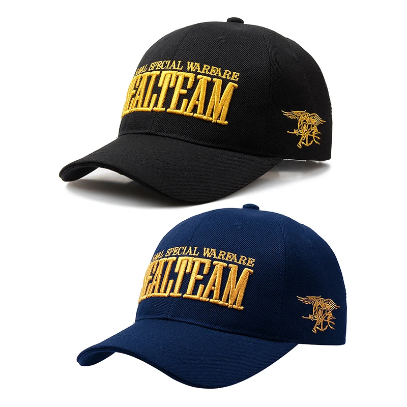 

New Arrivels US Navy Seal Embroidered Team Tactical Cap Mens Army Baseball Cap Brand Gorras Adjustable Bone Snapback Hat