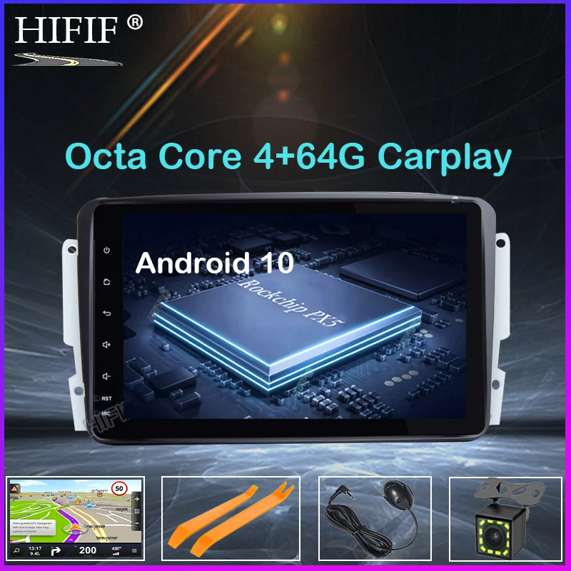 8 &quotIPS DSP Android 10 4G RAM автомобильный DVD-плеер для Benz W209 W203 W168 W463 W163 M ML Viano W639 Vito Vaneo E-W210 GPS