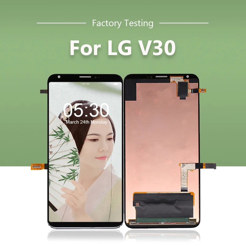 Для LG V30 ЖК кодирующий преобразователь сенсорного экрана в сборе для дисплей VS996