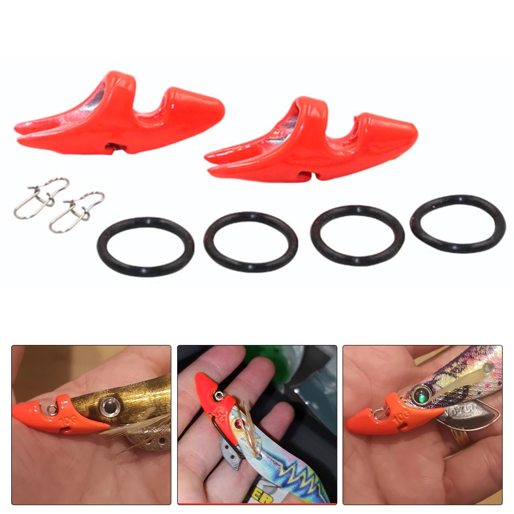 

10/15/20/25g Shrimp Lure Sinker Squid Jig Tip Run Weight Chin Sinker For Wood Shrimp Prawn Lure Bait Fishing Tackle Dropshipping