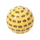 100 градиентные многогранные кости D100 многосторонние Акриловые Игральные Кости для настольной игры XXUF