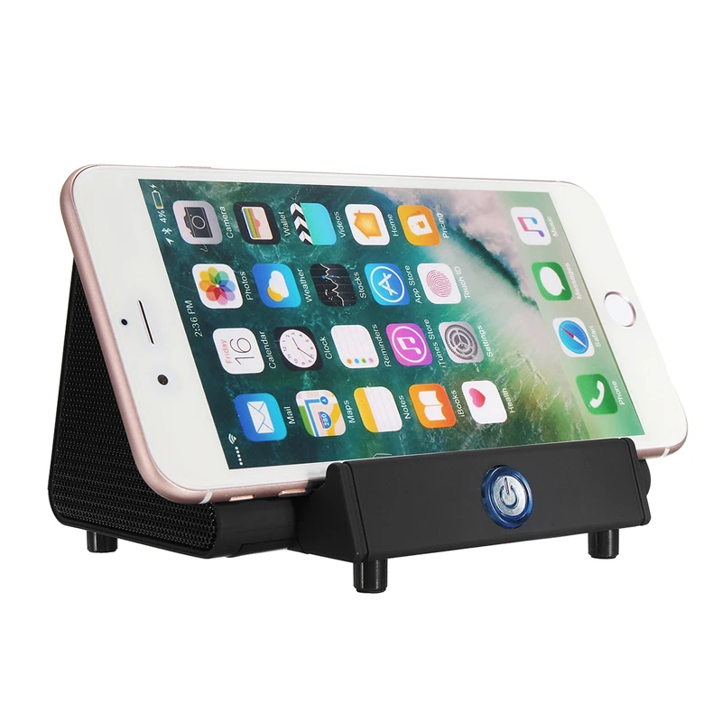 Высокое качество SY 317 мини бум бокс мобильный телефон кронштейн стерео супер бас