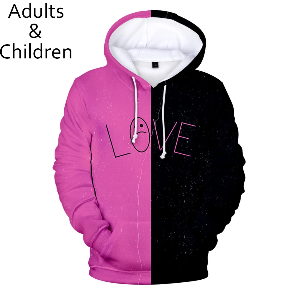 Толстовка с капюшоном Lil peep 3D для мужчин и женщин модные детские худи лидер продаж