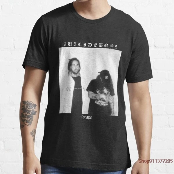 Футболка UICIDEBOY с надписью suicideboys Мужская забавная модная тенниска принтом