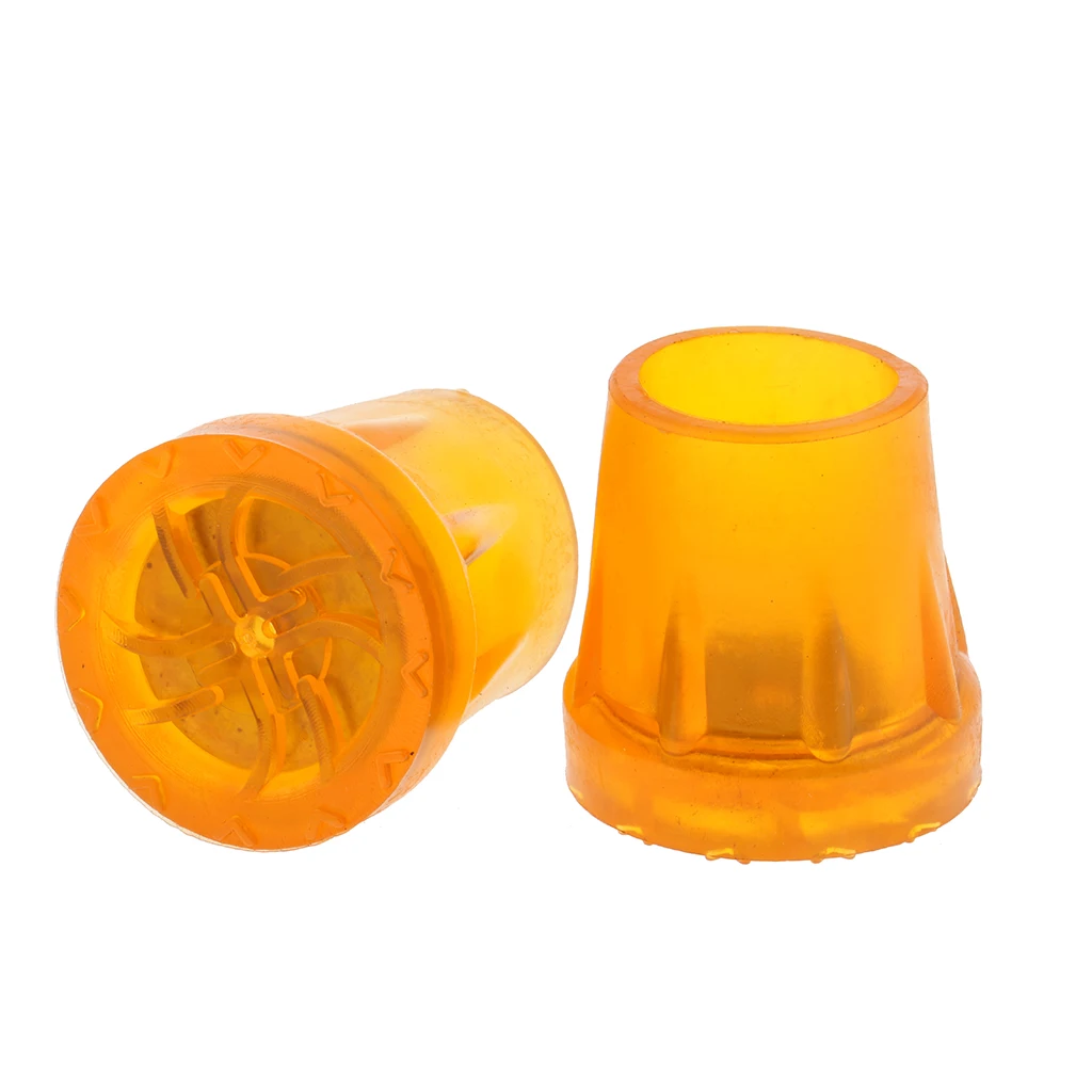 32mm 2 шт. наконечники для костылей резиновые концы противоскользящие прогулочные наконечники трости нижние концевые тростниковые сменные наконечники, 25-36 мм - Цвет: 32mm