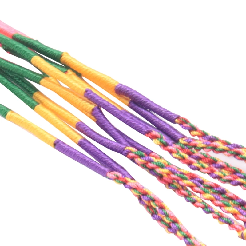 Плетеные браслеты дружбы в стиле хиппи 9 браслетов на запястье браслет лодыжку