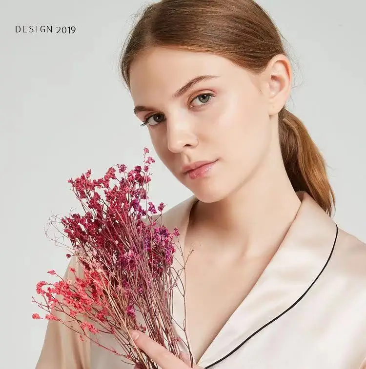 

2021 new design soft satin pajamas home wear set women silk loungewear set lady sleepwear