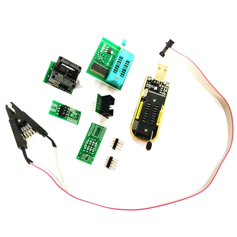 SOIC8 SOP8 Test Clip + 1.8V dapter for Iphone 150mil Socket Converter Module CH341A 24 25 Series EEPROM Flash BIOS |