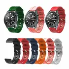 Ремешок силиконовый для часов, спортивный сменный регулируемый браслет для Samsung Galaxy Watch 3 41 мм45 мм