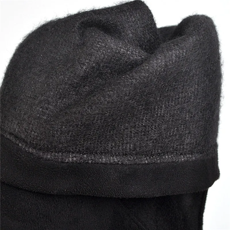 Женские сапоги до колена с заклепками на платформе и квадратном каблуке | Обувь