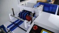 fixed length automatic pvc rubber tube heat shrink sleeve cutting machine plastic tube cutting machine
