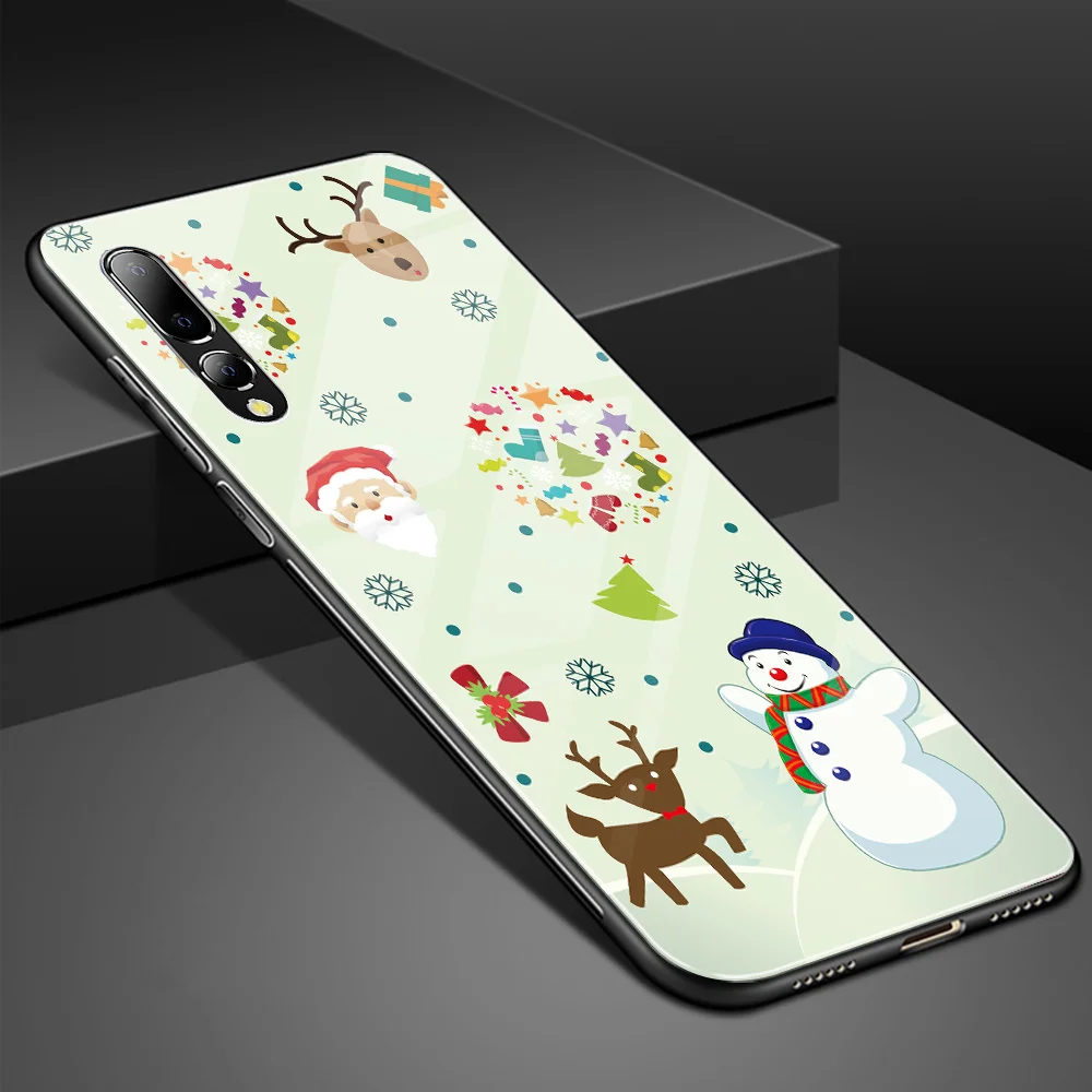 Чехол с надписью Merry Christmas для Xiaomi Redmi Note 7 чехол из закаленного стекла телефона max 3