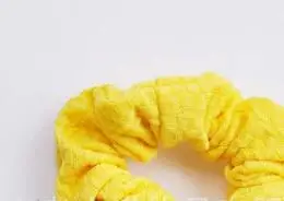 Small Yellow Новое поступление, модные летние женские резинки для волос, хлопковые кружевные резинки для волос, резинки для волос для девушек, аксессуары для волос, держатель для конского хвоста - Цвет: Small Yellow