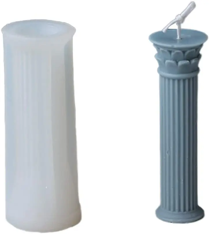 Римские колонны пресс формы для свечей ароматерапевтическая свеча гипсовая