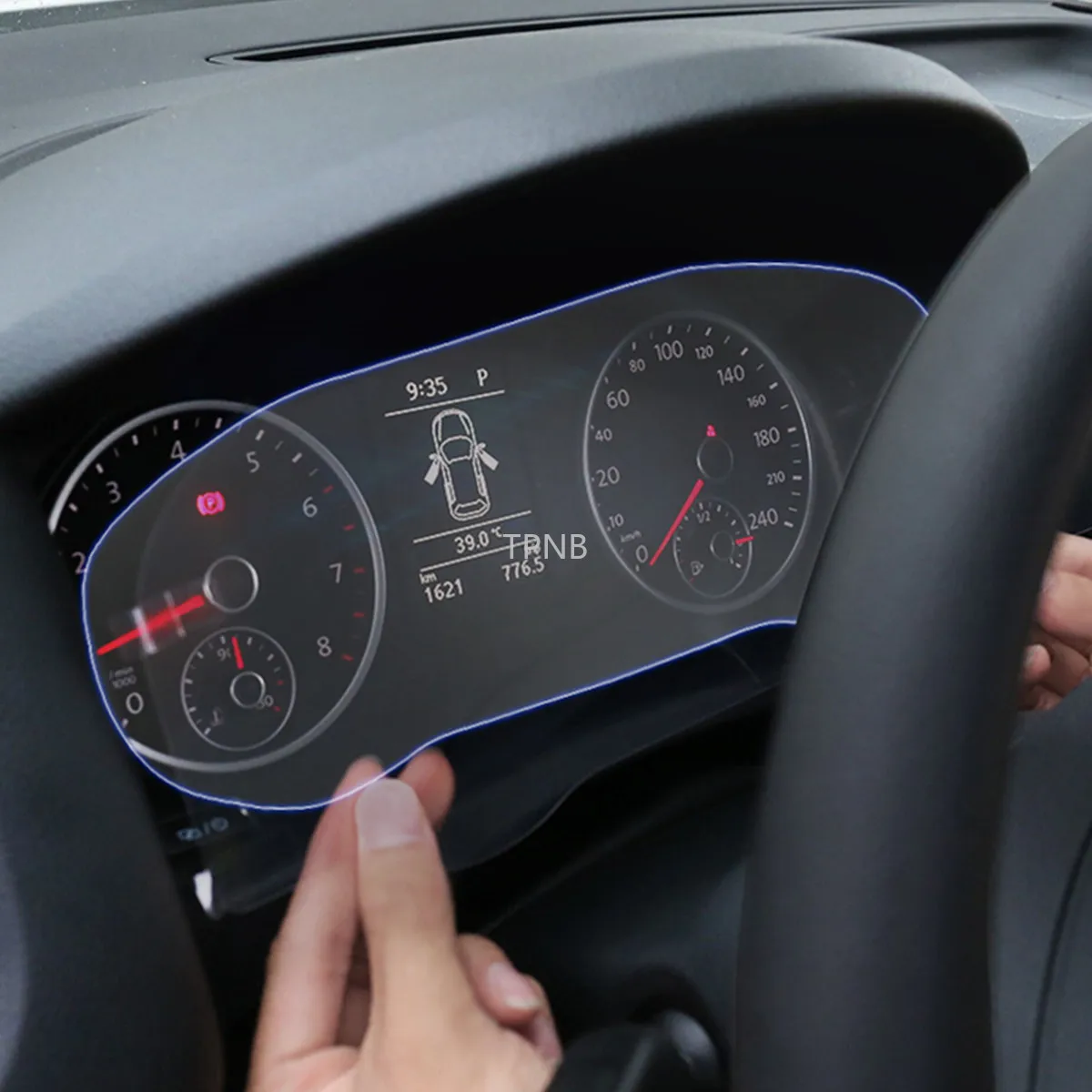 Car Combination Instrument Film for Toyota Land Cruiser Prado 150 2018 2019 2020 Prevent Scratching Accessories