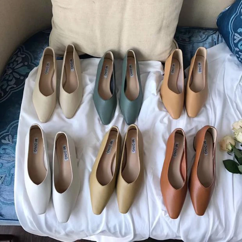 Женские Кожаные эспадрильи однотонные туфли на массивной подошве без застежки