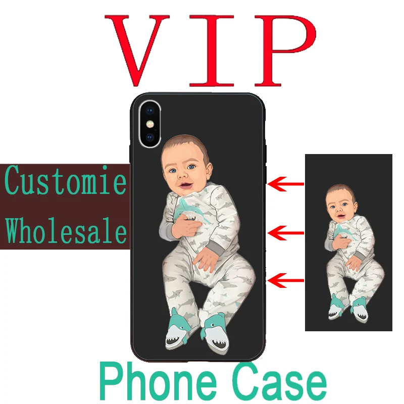 

Anime girl cartoon japan cute faces Soft Shell Phone Cover for Apple iPhone 8 7 6 6S Plus X XS MAX 5 5S SE XR Cellphones
